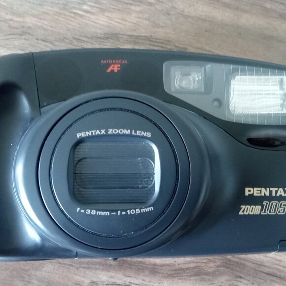 Pentax Zoom 105-R 35mm Film Camera 38-105mm Auto Focus Zoom Lens Japan With Bag - Picture 7 of 8